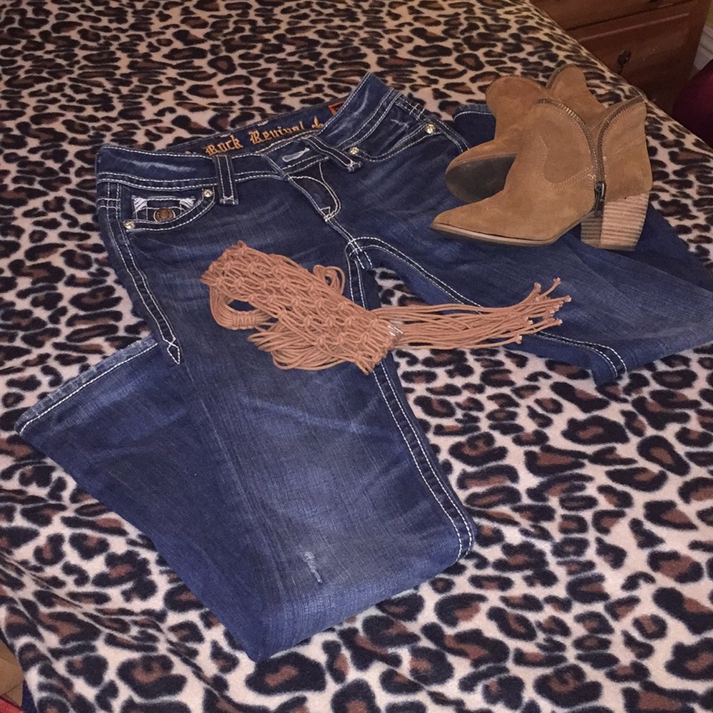 ROCK REVIVAL JEANS SZ 26